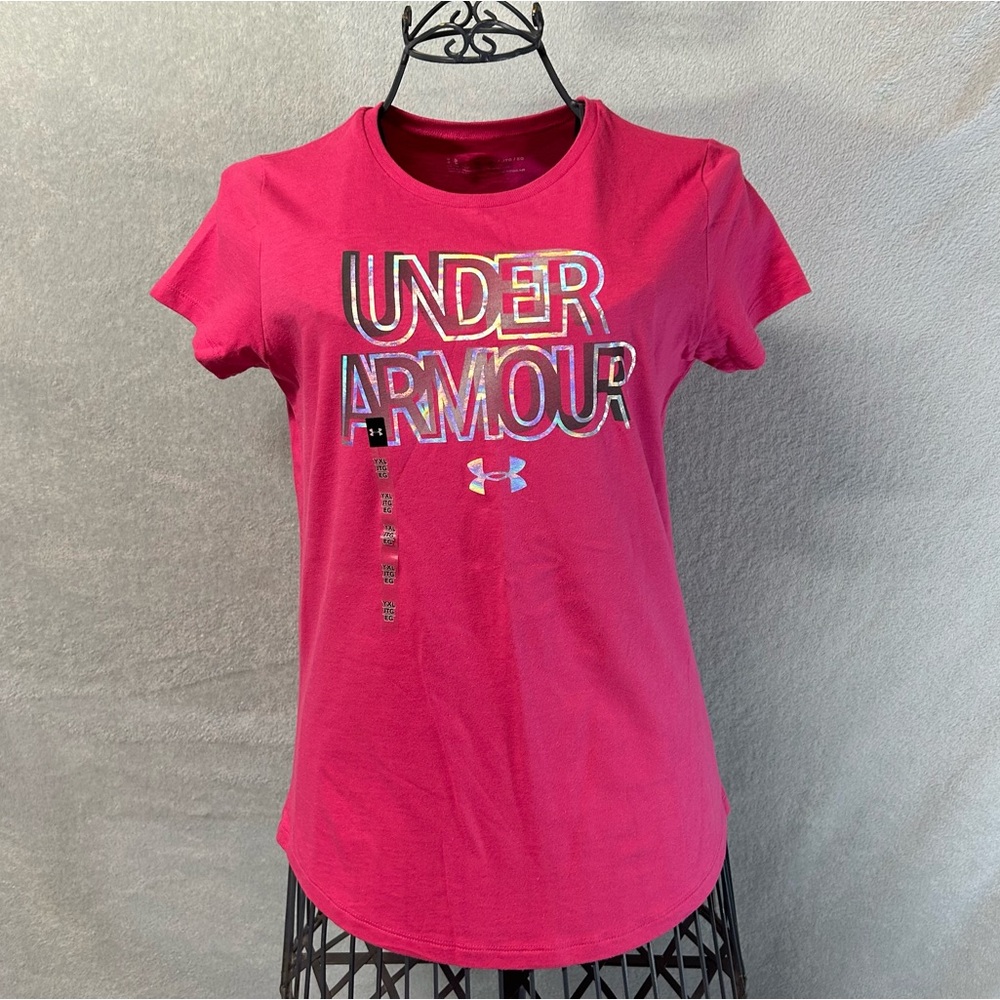 Girls Under Armour Short Sleeve Shirt